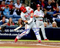 AUTOGRAPHED CAMERON RUPP 8X10 Philadelphia Phillies Photo