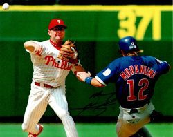 AUTOGRAPHED MICKEY MORANDINI 8X10 Chicago Cubs Photo