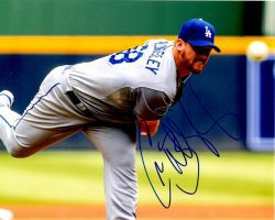 AUTOGRAPHED  CHAD BILLINGSLEY 8x10 Los Angeles Dodgers photo