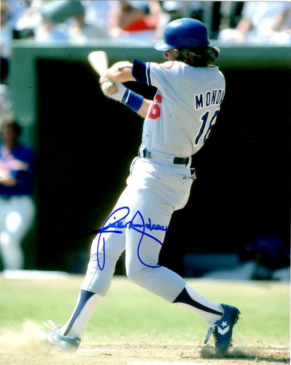 AUTOGRAPHED RICK MONDAY  8x10 Los Angeles Dodgers photo