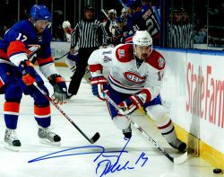 Autographed TOMAS PLEKANEC 8X10 Montreal Canadiens Photo