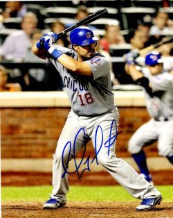 AUTOGRAPHED GEOVANY SOTO 8X10 Chicago Cubs Photo