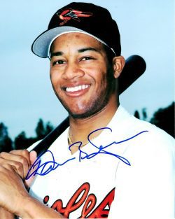 AUTOGRAPHED DAMON BUFORD  8X10 Baltimore Orioles Photo