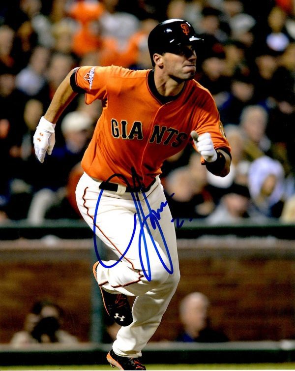 AUTOGRAPHED JEFF FRANCOEUR 8X10 San Francisco Giants Photo