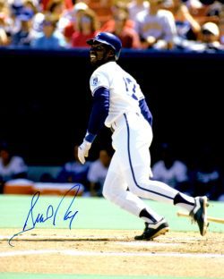 AUTOGRAPHED GERALD PERRY 8X10 Kansas City Royals Photo