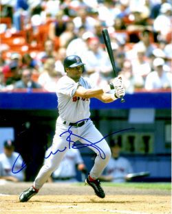 AUTOGRAPHED DAMON BUFORD 8X10 Boston Red Sox photo