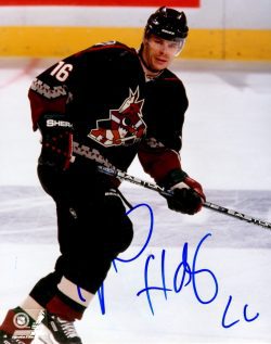Autographed MICHAL HANDZUS Phoenix Coyotes Photo
