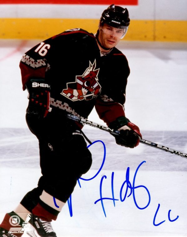 Autographed MICHAL HANDZUS Phoenix Coyotes Photo