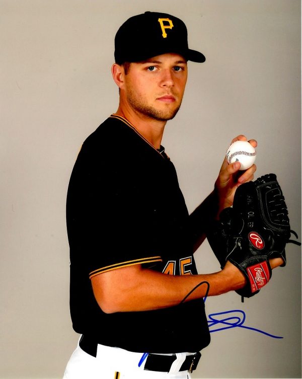 Autographed ANDY OLIVER 8X10 Pittsburgh Pirates Photo