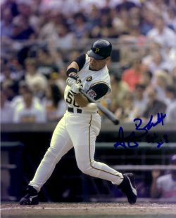 Autographed ANDY BASKETT 8X10 Photo Pittsburgh Pirates