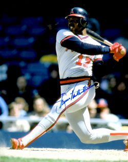 AUTOGRAPHED ELLIS VALENTINE 8X10 Angels Photo