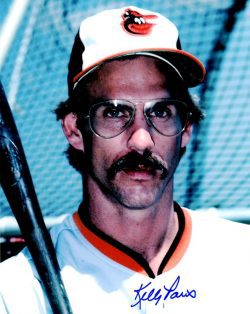 AUTOGRAPHED KELLY PARIS 8X10 photo Baltimore Orioles