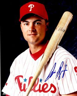 AUTOGRAPHED RICO BROGNA 8x10 Philadelphia Phillies Photo