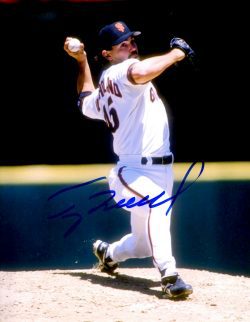 AUTOGRAPHED TERRY MULHOLLAND 8X10 San Francisco Giants Photo