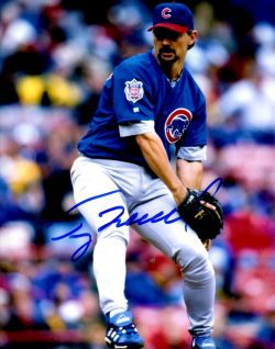 AUTOGRAPHED TERRY MULHOLLAND 8X10 Chicago Cubs Photo