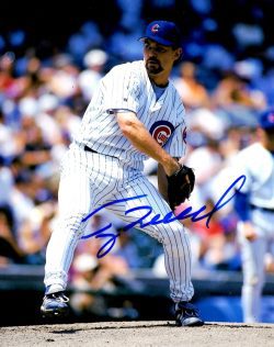 AUTOGRAPHED TERRY MULHOLLAND 8X10 Chicago Cubs Photo