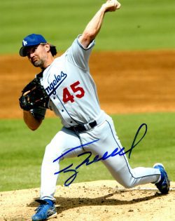 AUTOGRAPHED TERRY MULHOLLAND 8x10 Los Angeles Dodgers photo