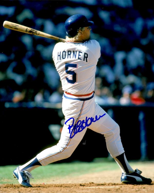 AUTOGRAPHED BOB HORNER 8X10 Atlanta Braves photo
