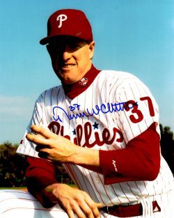 AUTOGRAPHED NORM CHARLTON 8X10 Philadelphia Phillies Photo