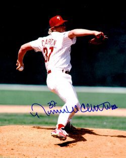 AUTOGRAPHED NORM CHARLTON 8X10 Philadelphia Phillies Photo