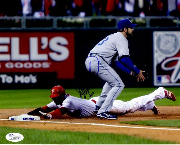 AUTOGRAPHED RYAN HOWARD 8X10 JSA Philadelphia Phillies Photo