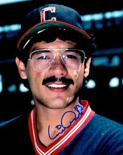 AUTOGRAPHED ERNIE CAMACHO 8X10 Cleveland Indians Photo