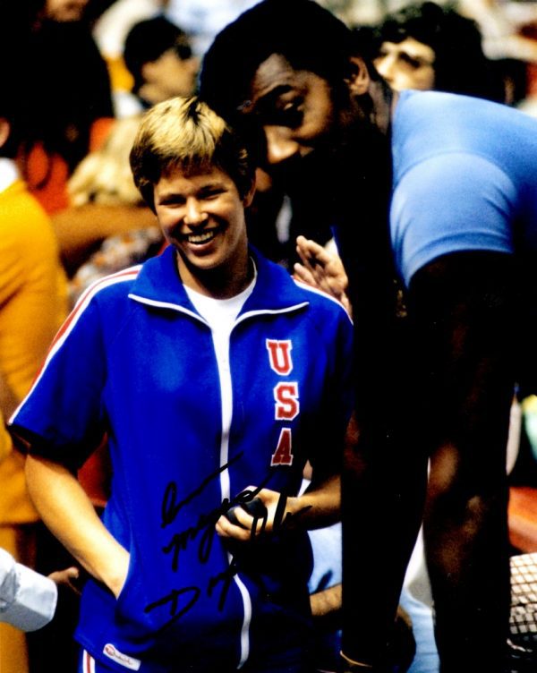 Autographed ANN MEYERS DRYSDALE 8X10 photo