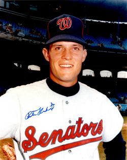 AUTOGRAPHED PETE RICHERT 8X10 Washington Senators Photo