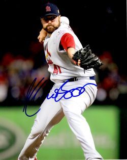 AUTOGRAPHED MITCHELL BOGGS 8X10 St. Louis Cardinals photo