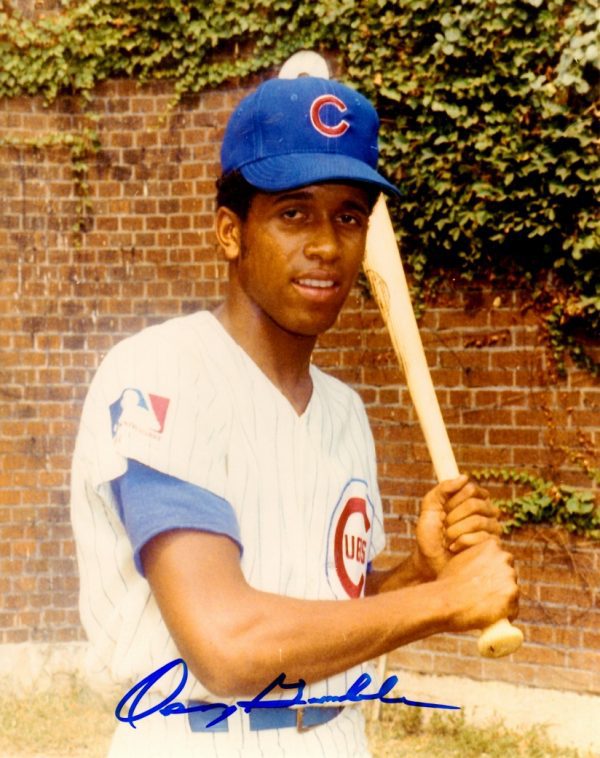 AUTOGRAPHED OSCAR GAMBLE 8X10 Chicago Cubs Photo