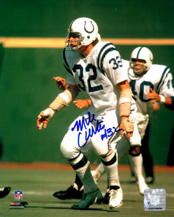 Autographed MIKE CURTIS 8X10 Baltimore Colts photo