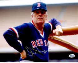 AUTOGRAPHED JOE MORGAN 8X10  Boston Red Sox photo