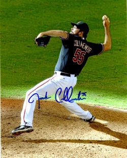 Autographed JOSH COLLMENTER 8X10 Arizona Diamondbacks Photo