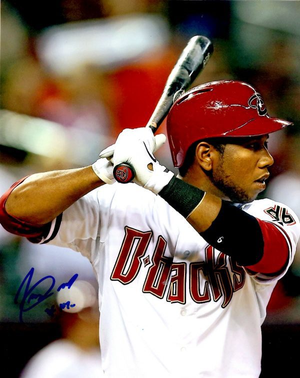 Autographed ALFREDO MARTE 8X10 Arizona Diamondbacks Photo
