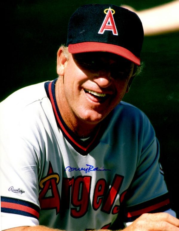 AUTOGRAPHED DOUG RADER 8X10 Angels Photo