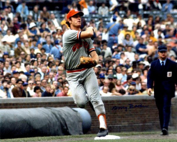 AUTOGRAPHED DOUG RADER 8X10 Houston Astros Photo