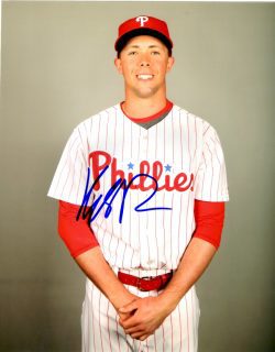 AUTOGRAPHED KELLY DUGAN 8X10 Philadelphia Phillies Photo