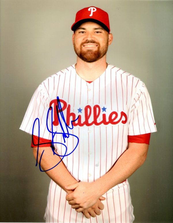 AUTOGRAPHED SEAN O'SULLIVAN 8X10 Philadelphia Phillies Photo