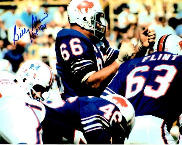 Autographed BILLY SHAW 8X10 Buffalo Bills Photo