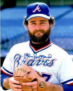AUTOGRAPHED GLENN HUBBARD 8X10 Atlanta Braves photo