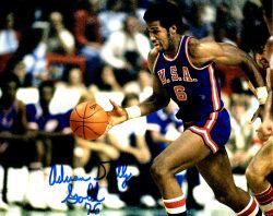 Autographed ADRIAN DANTLEY 8X10 USA photo