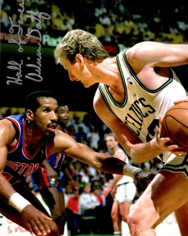 Autographed ADRIAN DANTLEY 8x10 photo - Detroit Pistons
