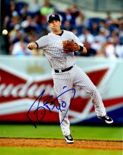 AUTOGRAPHED REID BRIGNAC 8X10 NEW YORK YANKEES photo