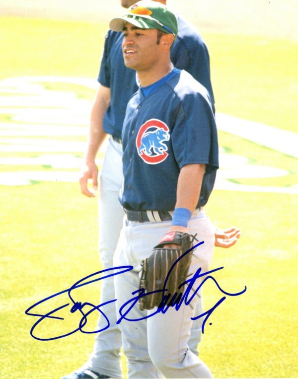 AUTOGRAPHED JERRY HAIRSTON Chicago Cubs Photo