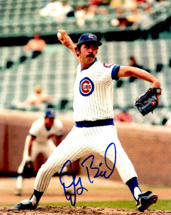 AUTOGRAPHED DOUG BIRD 8X10 Chicago Cubs Photo