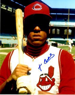 AUTOGRAPHED JOSE CARDENAL 8X10 Cleveland Indians Photo