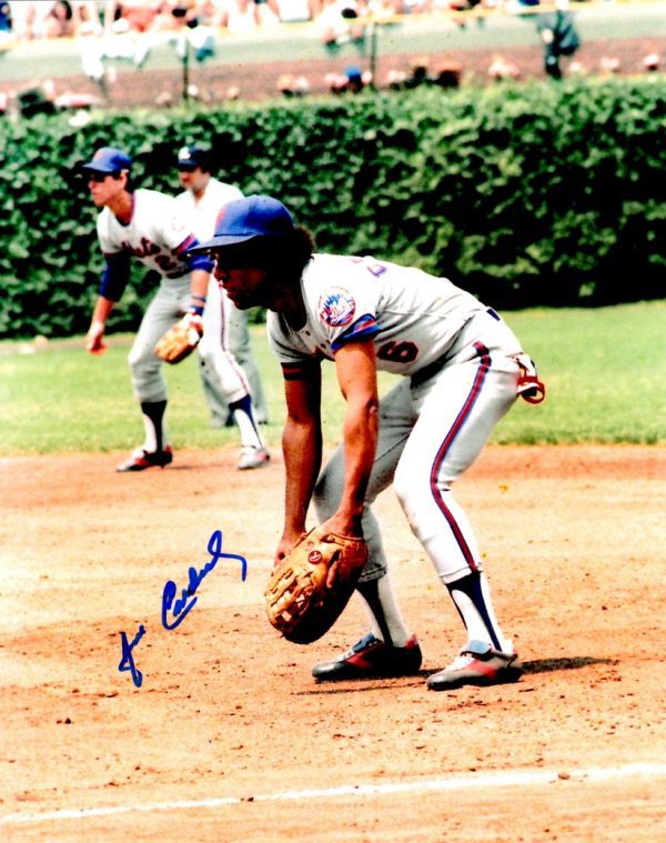AUTOGRAPHED JOSE CARDENAL 8X10 New York Mets photo