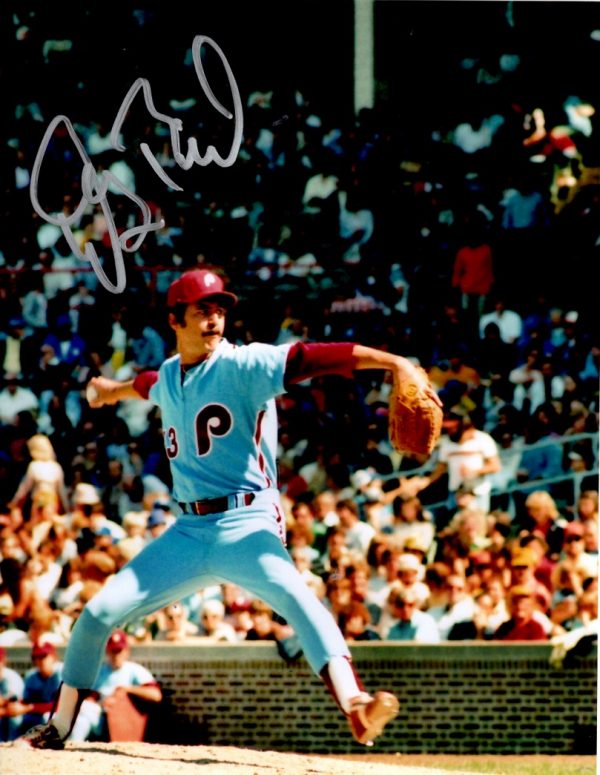 AUTOGRAPHED DOUG BIRD 8X10 Philadelphia Phillies Photo