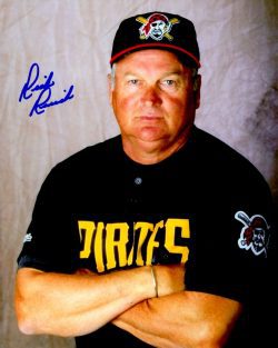 Autographed RICK RENICK 8X10 Photo Pittsburgh Pirates