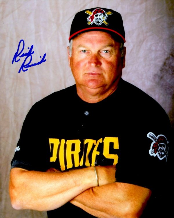 Autographed RICK RENICK 8X10 Photo Pittsburgh Pirates